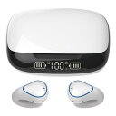 Bluetoothステレオイヤホン Ver.5.1 USBケーブル 充電ケース ホワイト セイワ BTW111