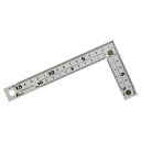 曲尺厚手広巾S8段目同目M付 15cm DIY 工具 道具 計測 検査 メジャー 距離測定 曲尺 シンワ測定 10435