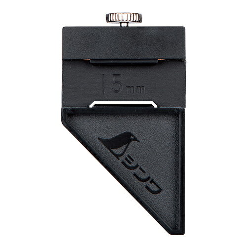 曲尺用ストッパー 15MM巾 DIY 工具 道具 計測 検査 メジャー 距離測定 曲尺 シンワ測定 12436