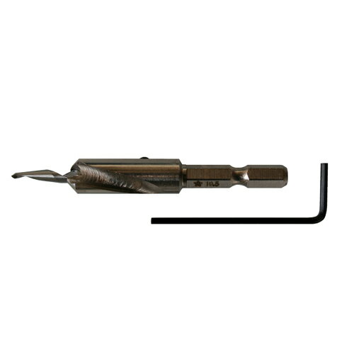 皿取錐 普通鋼メッキ仕上げ 3mmX9mm DIY 工具 道具 電動工具 切断工具 切断機 ホールソー ホールカッター スターエム 03309