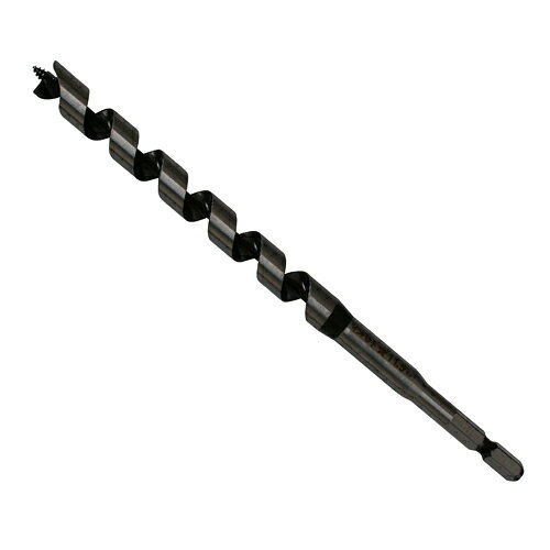 ◆◆用途◆◆一般木材へ11.5mmの穴あけ。◆◆機能◆◆先ネジとケガキ刃を従来ドリルよりも小さくすることで、インパクトドライバ使用時の切削抵抗を抑えてバッテリーが長持ちします。先ネジの回転力を利用してスムーズな穴あけが可能です。インパクトドライバ対応の6.35mm六角軸です。インパクトドライバ・電気ドリルでご使用ください。◆◆仕様◆◆●6.35mm六角軸。●全長×ネジ丈：190×120mm。◆◆材質◆◆●普通鋼。※※注意事項※※高速回転(2500回転/分以上)の電動工具では使用しないでください。 メール便対応商品です。◆追跡サービス◆　差し出しからお届けまでの配送状況をご確認頂けます。◆配達方法◆　宅配便：対面受渡もしくは宅配ボックス等となります。　メール便：お届け先の郵便受けに配達致します。◆配達日◆　宅配便：日曜・祝日等でも配達可能です。　メール便：日曜・祝日は原則配達されません。◆お届けまでの日数◆　宅配便：おおむね発送日から1～2日前後でお届け致します。　メール便：おおむね発送日から2～5日前後でお届け致します。　但し、お届け先が遠方の場合や離島などの一部地域の場合など、　さらに数日要する場合が御座います。　お急ぎの場合は宅配便をご利用下さい。※メール便注意事項※■郵便受けに配達されるため代金引換はご利用頂けません。■翌日配送サービスには対応しておりません。また、配達日時指定も出来ません。■メール便対応商品を複数ご購入頂いた場合や、メール便対応外商品と同梱での発送の場合、　宅配便で発送する場合が御座いますので、予めご了承下さい。※メール便の場合の返品交換について※■配達中の商品破損、紛失があった場合でも保証、交換等は対応致しかねます。万が一、ご購入商品と違った商品が届いた場合には交換対応させて頂きます。商品説明◆◆用途◆◆一般木材へ11.5mmの穴あけ。◆◆機能◆◆先ネジとケガキ刃を従来ドリルよりも小さくすることで、インパクトドライバ使用時の切削抵抗を抑えてバッテリーが長持ちします。先ネジの回転力を利用してスムーズな穴あけが可能です。インパクトドライバ対応の6.35mm六角軸です。インパクトドライバ・電気ドリルでご使用ください。◆◆仕様◆◆●6.35mm六角軸。●全長×ネジ丈：190×120mm。◆◆材質◆◆●普通鋼。※※注意事項※※高速回転(2500回転/分以上)の電動工具では使用しないでください。商品・パッケージは予告なく仕様変更する場合があります。