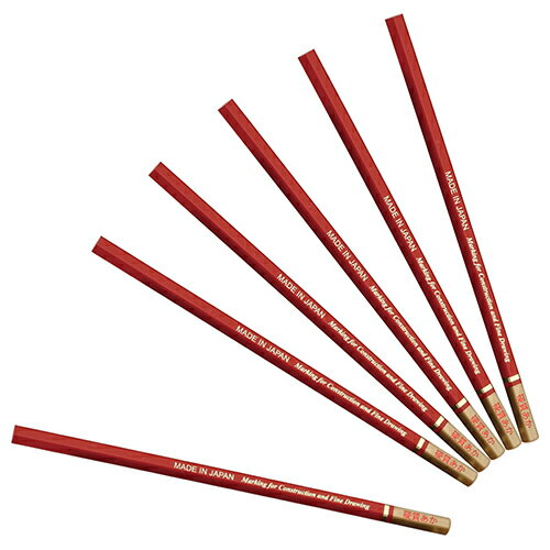 建築用すみつけ鉛筆 KNE6-RH DIY 工具 道具 計測 検査 墨つぼ チョーク 墨差し タジマ 06424