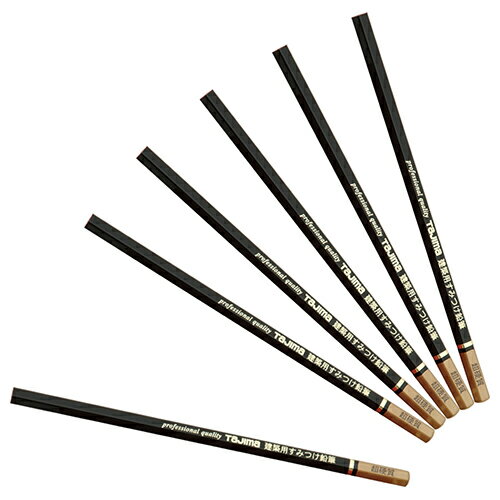 すみつけ鉛筆 超硬質 4H KNE6-4H DIY 工具 道具 計測 検査 墨つぼ チョーク 墨差し タジマ 06618