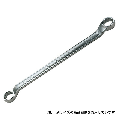 ◆◆用途◆◆六角ボルト・ナットを締め緩めする為のめがねレンチ。◆◆機能◆◆トルク伝達を最大限に発揮できる45度×6度のオフセット角度です。窪んだ場所のボルト・ナットにも掛かりやすく、ヘッドを裏返しての使用も可能です。サイズ表示は大きく見やすい鍛造浮出し刻印です。柄は、しなりに強く、軽量化も図れるI型断面形状です。◆◆仕様◆◆●サイズ：3/4×25/32INCH。●45度×6度スタンダード。●十二角。◆◆材質◆◆●特殊工具鋼。※※注意事項※※工具は本来の使用目的以外には使用しないでください。割れ、欠け、磨耗、変形の異常が認められた場合は、使用しないで下さい。無理な姿勢で作業しないで下さい。改造しないで下さい。 メール便対応商品です。◆追跡サービス◆　差し出しからお届けまでの配送状況をご確認頂けます。◆配達方法◆　宅配便：対面受渡もしくは宅配ボックス等となります。　メール便：お届け先の郵便受けに配達致します。◆配達日◆　宅配便：日曜・祝日等でも配達可能です。　メール便：日曜・祝日は原則配達されません。◆お届けまでの日数◆　宅配便：おおむね発送日から1～2日前後でお届け致します。　メール便：おおむね発送日から2～5日前後でお届け致します。　但し、お届け先が遠方の場合や離島などの一部地域の場合など、　さらに数日要する場合が御座います。　お急ぎの場合は宅配便をご利用下さい。※メール便注意事項※■郵便受けに配達されるため代金引換はご利用頂けません。■翌日配送サービスには対応しておりません。また、配達日時指定も出来ません。■メール便対応商品を複数ご購入頂いた場合や、メール便対応外商品と同梱での発送の場合、　宅配便で発送する場合が御座いますので、予めご了承下さい。※メール便の場合の返品交換について※■配達中の商品破損、紛失があった場合でも保証、交換等は対応致しかねます。万が一、ご購入商品と違った商品が届いた場合には交換対応させて頂きます。商品説明◆◆用途◆◆六角ボルト・ナットを締め緩めする為のめがねレンチ。◆◆機能◆◆トルク伝達を最大限に発揮できる45度×6度のオフセット角度です。窪んだ場所のボルト・ナットにも掛かりやすく、ヘッドを裏返しての使用も可能です。サイズ表示は大きく見やすい鍛造浮出し刻印です。柄は、しなりに強く、軽量化も図れるI型断面形状です。◆◆仕様◆◆●サイズ：3/4×25/32INCH。●45度×6度スタンダード。●十二角。◆◆材質◆◆●特殊工具鋼。※※注意事項※※工具は本来の使用目的以外には使用しないでください。割れ、欠け、磨耗、変形の異常が認められた場合は、使用しないで下さい。無理な姿勢で作業しないで下さい。改造しないで下さい。商品・パッケージは予告なく仕様変更する場合があります。