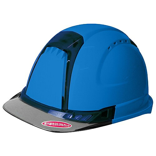 キャッチコピー次世代の高機能ヘルメットです。用途飛来・落下物用・墜落時保護用。特徴ひさしにはキズが付きにくい特殊ハードコーティング加工が施してあり紫外線も99.9%カットします。電気工事・建設・土木・工場、高所作業に最適です。消臭加工素材を採用した内装とアゴヒモ・通気性も抜群です。ほこりがつきにくい帯電防止処理をしています。スチロールライナー入りです。商品説明キャッチコピー次世代の高機能ヘルメットです。用途飛来・落下物用・墜落時保護用。特徴ひさしにはキズが付きにくい特殊ハードコーティング加工が施してあり紫外線も99.9%カットします。電気工事・建設・土木・工場、高所作業に最適です。消臭加工素材を採用した内装とアゴヒモ・通気性も抜群です。ほこりがつきにくい帯電防止処理をしています。スチロールライナー入りです。仕様●サイズ：53～62cm。●重量：約482g。●ひさし長さ：約33mm。●ひさし色：スモーク。●帽体色：ロイヤルブルー。●通気孔付き。●シールドレンズ無しタイプ。材質●帽体：熱可塑性ABS樹脂。●ヘットバンド：ポリエチレン。●ハンモック：ポリエステル・ひさし・カバー：ポリカーボネート。JANコード：4962087107521メーカー名：トーヨーセフティー商品名：10752 ヴェンティープラス ロイヤル TOYO NO.392F-S※ 商品・パッケージは予告なく仕様変更する場合があります。※ 掲載画像はすべてイメージです。予告なく変更する場合があります。