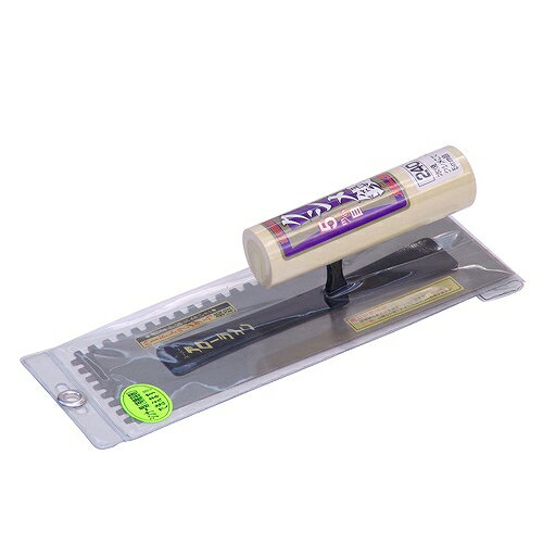 本焼クシメ鏝5MM目 0．5 270mm アローライン工業 60270 DIY 工具 建築 建設用 大工道具