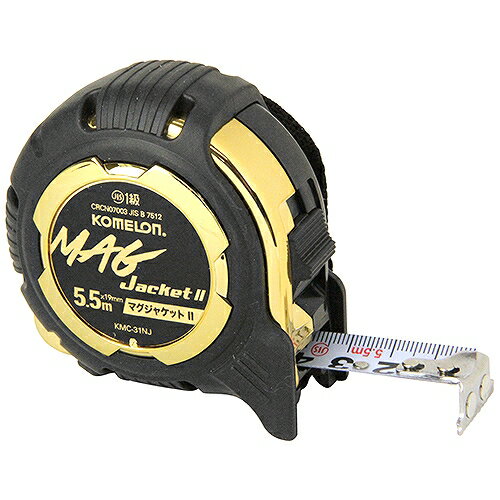 マグジャケ2 19 5．5 KMC-31NJ KOMELON 31981 DIY 工具 計測 検査 メジャー 距離測定 巻尺 コンベックス