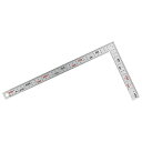 曲尺厚手広巾 8段目盛 同目 S30cm シンワ測定 10421 DIY 工具 計測 検査 メジャー 距離測定 曲尺