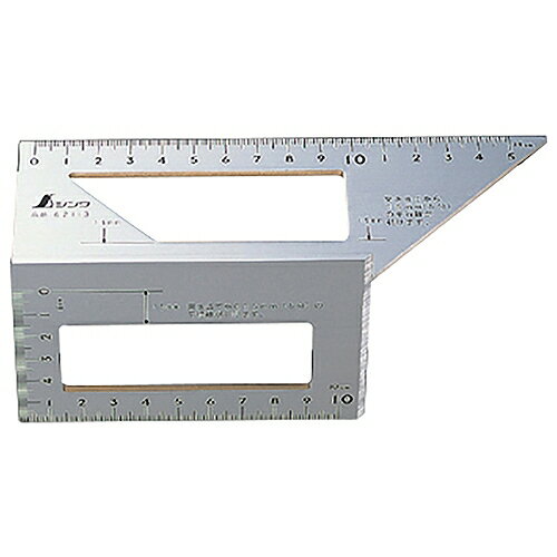 一発止型定規 アルミ シンワ測定 62113 DIY 工具 計測 検査 基準器 ゲージ