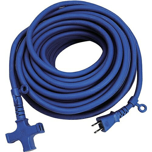 ラバロン延長コード 20M T-1 15A アオ 鯛勝産業 00028 DIY 工具 電動工具 コードリール 延長コード