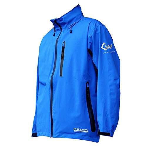 Work Clothes - 31358 レインウエアアクロスレイン AG-8000ブルーL カヴァーワーク