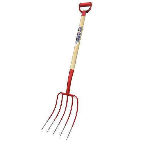 Rakuten - 農用ホーク 5ホンツメ トンボ 15095 DIY 工具 農具 熊手 レーキ