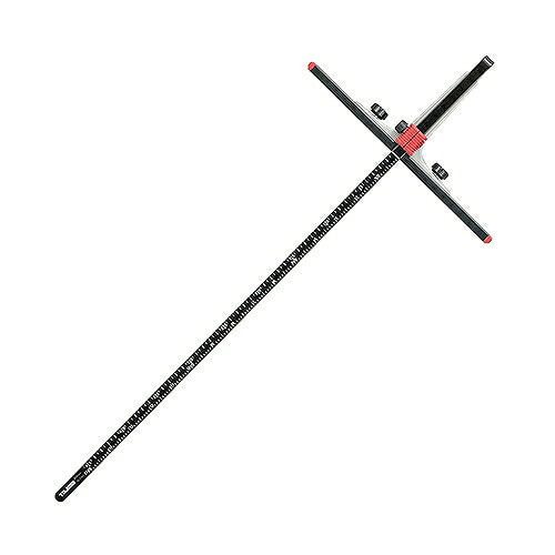 キャッチコピー竿が強いブレないTガイドです。用途丸鋸用T型定規。特徴竿は曲がりに強く頑丈な焼入れ加工を採用しています。切断ピッチに合った竿長さ設定です。T定規の突き当てに滑りのよいフッ素樹脂塗装を採用しています。竿と突き当ての矩を安定させるブレ止め機構を搭載しました。竿と突き当てを支える本体は、軽量高強度のマグネシウムダイカストを採用しています。商品説明キャッチコピー竿が強いブレないTガイドです。用途丸鋸用T型定規。特徴竿は曲がりに強く頑丈な焼入れ加工を採用しています。切断ピッチに合った竿長さ設定です。T定規の突き当てに滑りのよいフッ素樹脂塗装を採用しています。竿と突き当ての矩を安定させるブレ止め機構を搭載しました。竿と突き当てを支える本体は、軽量高強度のマグネシウムダイカストを採用しています。仕様●竿：焼入れ加工。●突き当て：フッ素加工。●目盛：センチ・尺。●目盛長：455mm(1.5尺)。材質●本体：マグネシウム。●突き当て：アルミ。注意事項使用説明書をお読みください。JANコード：4975364164940メーカー名：タジマ商品名：16494 Tガイド455 TG-HD455M※ 商品・パッケージは予告なく仕様変更する場合があります。※ 掲載画像はすべてイメージです。予告なく変更する場合があります。