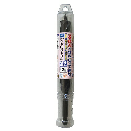 82025 クギ切りドリル ミドル 25.0mm スターエム