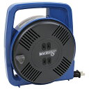 マックリール 15A×8M MS-8 ブルー ハタヤ 60638 DIY 工具 電動工具 コードリール 延長コード