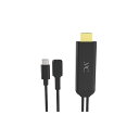 HDMI変換ケーブル iPhone専用 USB-C中継 ミラーリング 映像 設定操作不要 ケーブル接続 映像共有 カーナビ カーオーディオ カシムラ KD-265(2)