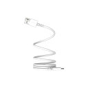 USB充電&同期ケーブル マグネット内蔵 A-C 1m WH 充電器 白 ACケーブル データ相互転送 Type-C 簡単収納 5V 3A カシムラ AJ-669
