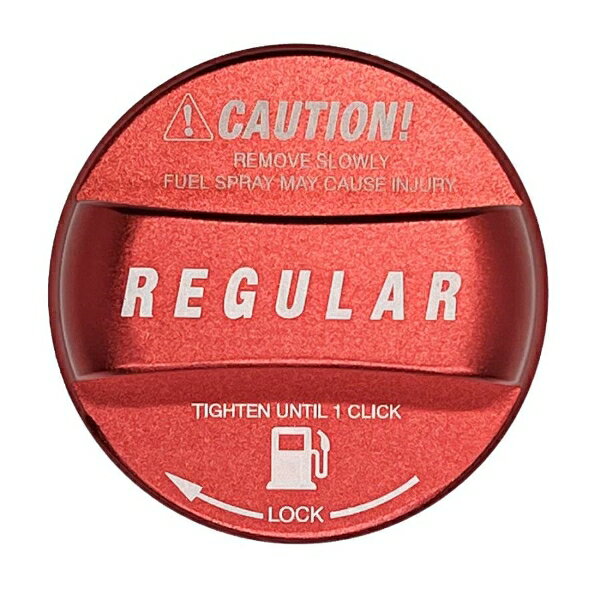 NISSAN車用 給油キャップ アルミ製 給油口キャップカバー 赤 ガソリン 日産 ブライトンネット BC-FUCAPCVERNI-RE