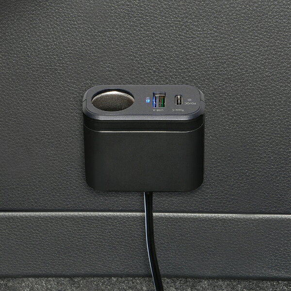 PD30W＋USB＋ソケット セパレート DC12V/24V共用 ソケット最大許容出力電流5A PD30...