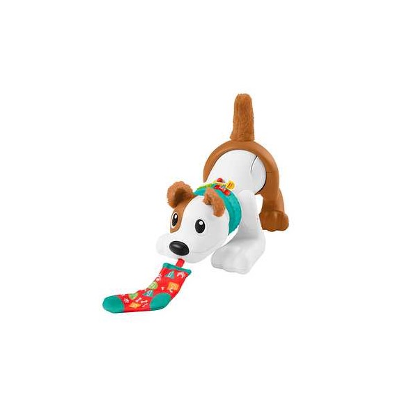 こいぬと一緒においかけっこ！バイリンガル・パピー おもちゃ ホビー 犬 6ヶ月から 赤ちゃん ハイハイ 練習 知育玩具 ラーニング 歌 英語 日本語 マテル HGY01のサムネイル