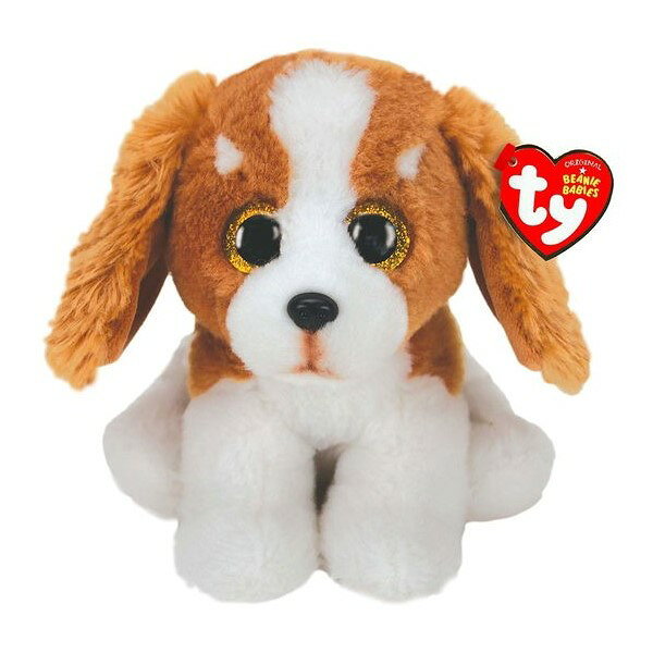 Beanie Babies ベイカー Mサイズ 動物 ぬいぐるみ プレゼント こども かわいい ふわふわ キラキラ おもちゃ 15cm 誕生日 1月24日 いぬ スパニエル Ty 40131