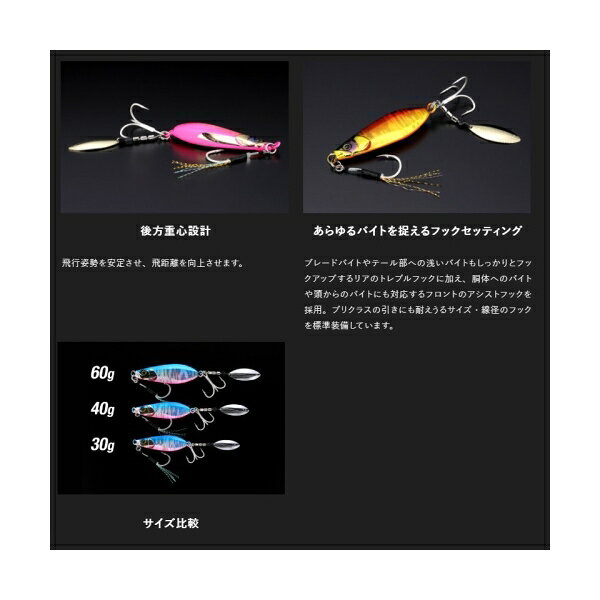 ビッグバッカー E-ブレード W 30g 超サゴシスパーク の商品画像3枚目