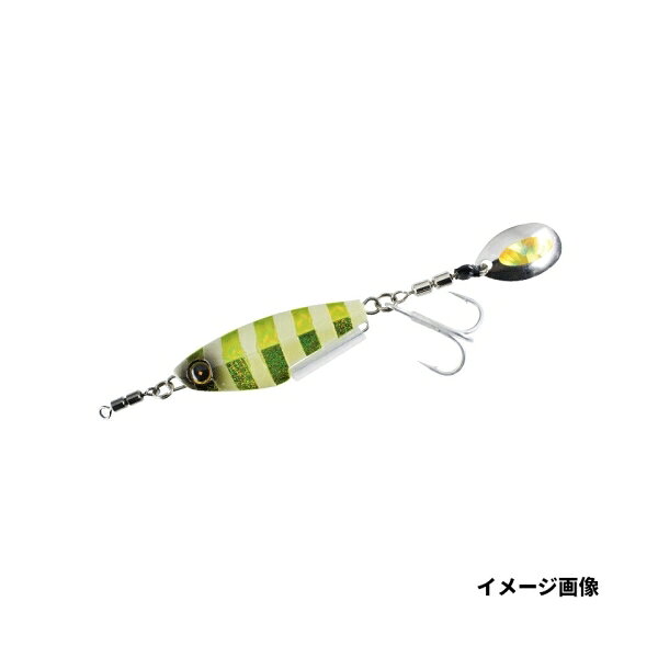 Rakuten - カンタン巻くだけ太刀魚ジグ ジャックアイ 太刀スピン 40g 4.ゴールド緑夜光ゼブラ FS418 96272 ハヤブサ