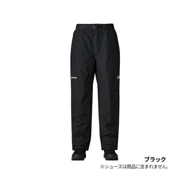 厳しいラボテストに裏付けされた高い防水透湿性を持ち、衣服内の蒸れを積極的に排出し、快適性と防護性を新しい次元へと導くGORE-TEX Productsの2層生地を採用。120gの特盛中綿入りで極寒の季節にも耐えうる保温性を保ちながらも、GORE-TEXの透湿性により蒸れずに快適な着用感。環境負荷の少ないフッ素フリー撥水剤を使用したモデル。各所ポケットは水の浸入を軽減する止水ファスナー付き。パンツはバックル付き調整ベルトが搭載され、ずり下がりにくい仕様。カラー： ブラックサイズ： XL素材1： (表地) ポリエステル100%素材2： (裏地) ポリエステル100%素材3： (その他) ナイロン100%素材4： (中綿) ポリエステル100%商品説明カラー： ブラック サイズ： XL 素材1： (表地) ポリエステル100% 素材2： (裏地) ポリエステル100% 素材3： (その他) ナイロン100% 素材4： (中綿) ポリエステル100%