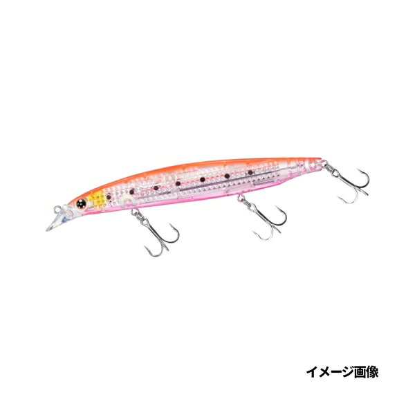 Daiwa Seabass Lure Shoreline Shiner-Z Vertice R Laser Impact 125F LI Orange Pink Sardine