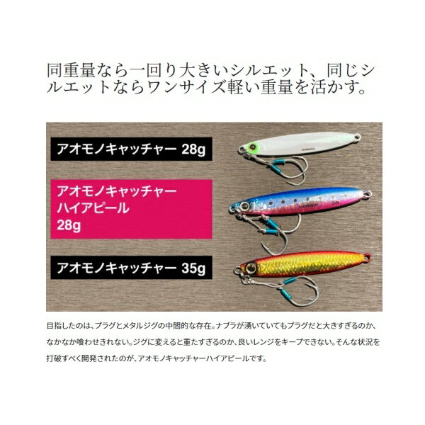 アオモノキャッチャー ハイアピール 28g SRケイムラサバ (3)