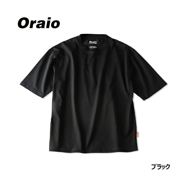ハイテック ビックTシャツ ショートスリーブ S ブラック Oraio(オライオ) ID-3001 タカミヤ