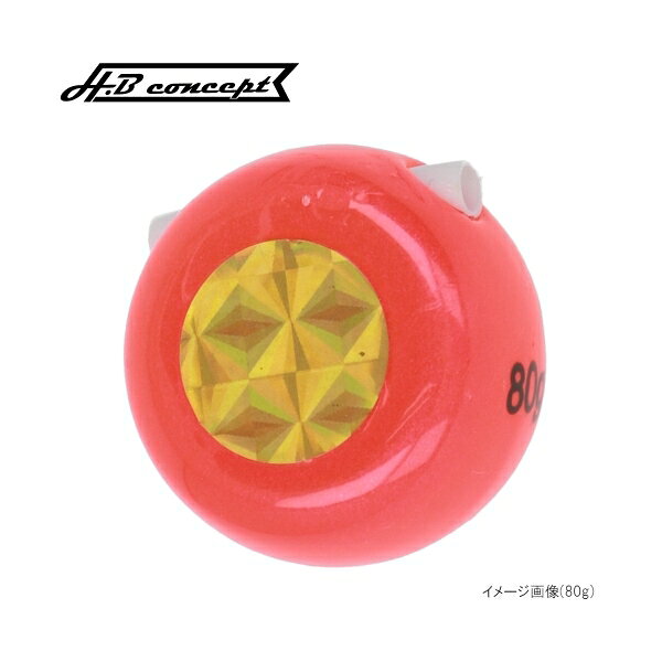 ライトステップ タイラバヘッド 60g UVオレンジゴールド H.B コンセプト 16759 タカミヤ