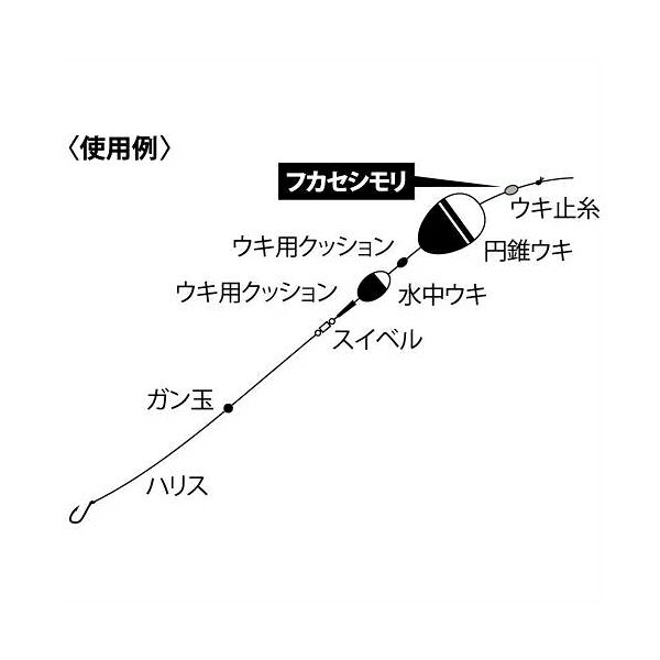 フカセシモリ 楕円 SS 蛍光イエロー H.B concept H.B コンセプト 35794 タカミヤ articlestore-10224652 雑貨&カー用品 アーティクル サンプル画像3
