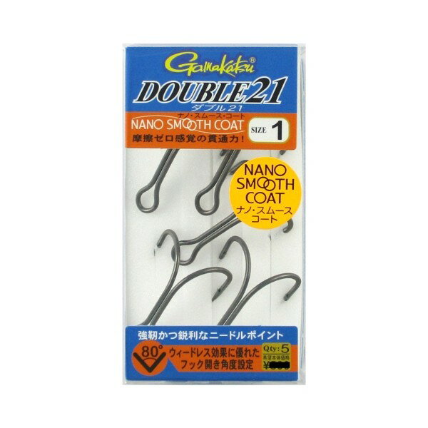 ダブル 21 ナノスムースコート 68526 #1 48435 がまかつ