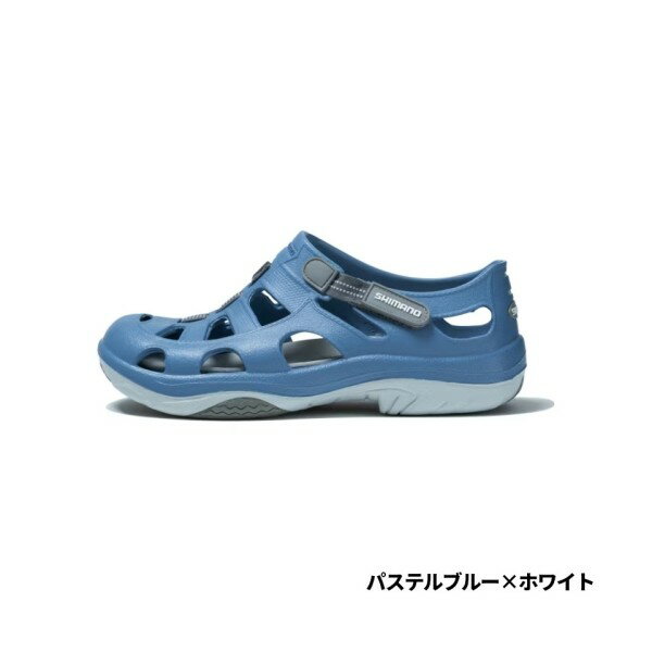 SHIMANO EVAIR マリンフィッシングシューズ FS-091I パステルブルー×ホワイト 26.0...