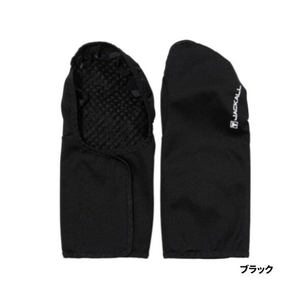 JACKALL ウインドブロックボアリストウォーマー WINDBLOCK BOA WRIST WARMER GL-A003 ブラック L 32092 ジャッカル