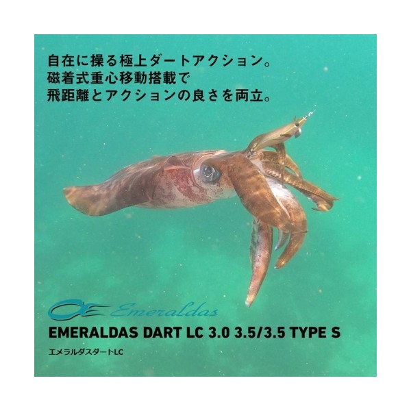 エメラルダスダートLC TypeS3.5 エメラルダスダートLC TypeS3.5 ピンク夜光-ハッスルナイト (2)