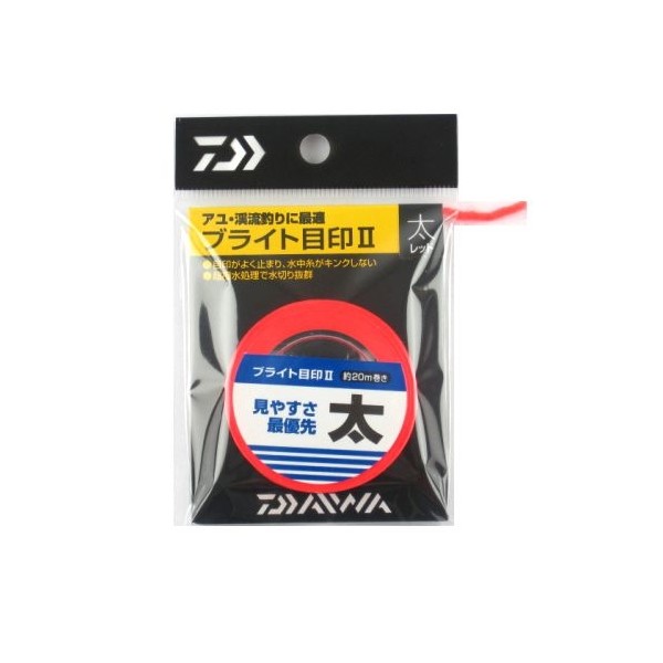 Daiwa ブライト目印II レッド 太 89003 ダイワ