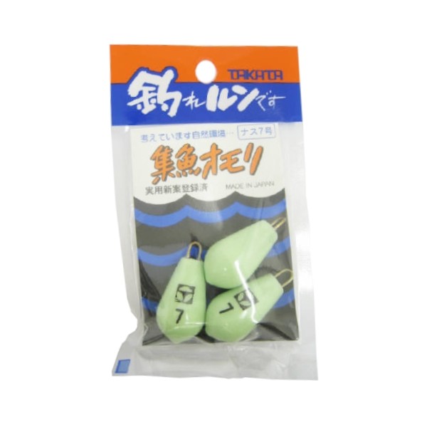 TAKATA Fish Collection — бактон P №7, светло‑зелёный 00209 Takata