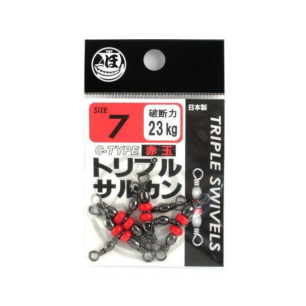 [環境美化協力商品]カラー： 赤玉サイズ： 7号強度： 23kg(破断力)入数： 4個入JANコード：4996774999120メーカー名：タカミヤ商品名：TAKAMIYA トリプルサルカン Cタイプ 7号 赤玉※ 商品・パッケージは予告なく仕様変更する場合があります。※ 掲載画像はすべてイメージです。予告なく変更する場合があります。胴突き仕掛けの枝針用のサルカン。 メール便対応商品です。◆追跡サービス◆　差し出しからお届けまでの配送状況をご確認頂けます。◆配達方法◆　宅配便：対面受渡もしくは宅配ボックス等となります。　メール便：お届け先の郵便受けに配達致します。◆配達日◆　宅配便：日曜・祝日等でも配達可能です。　メール便：日曜・祝日は原則配達されません。◆お届けまでの日数◆　宅配便：おおむね発送日から1～2日前後でお届け致します。　メール便：おおむね発送日から2～5日前後でお届け致します。　但し、お届け先が遠方の場合や離島などの一部地域の場合など、　さらに数日要する場合が御座います。　お急ぎの場合は宅配便をご利用下さい。※メール便注意事項※■郵便受けに配達されるため代金引換はご利用頂けません。■翌日配送サービスには対応しておりません。また、配達日時指定も出来ません。■メール便対応商品を複数ご購入頂いた場合や、メール便対応外商品と同梱での発送の場合、　宅配便で発送する場合が御座いますので、予めご了承下さい。※メール便の場合の返品交換について※■配達中の商品破損、紛失があった場合でも保証、交換等は対応致しかねます。万が一、ご購入商品と違った商品が届いた場合には交換対応させて頂きます。商品説明胴突き仕掛けの枝針用のサルカン。[環境美化協力商品]カラー： 赤玉サイズ： 7号強度： 23kg(破断力)入数： 4個入JANコード：4996774999120メーカー名：タカミヤ商品名：TAKAMIYA トリプルサルカン Cタイプ 7号 赤玉※ 商品・パッケージは予告なく仕様変更する場合があります。※ 掲載画像はすべてイメージです。予告なく変更する場合があります。メール便対応商品です。◆追跡サービス◆　差し出しからお届けまでの配送状況をご確認頂けます。◆配達方法◆　宅配便：対面受渡もしくは宅配ボックス等となります。　メール便：お届け先の郵便受けに配達致します。◆配達日◆　宅配便：日曜・祝日等でも配達可能です。　メール便：日曜・祝日は原則配達されません。◆お届けまでの日数◆　宅配便：おおむね発送日から1～2日前後でお届け致します。　メール便：おおむね発送日から2～5日前後でお届け致します。　但し、お届け先が遠方の場合や離島などの一部地域の場合など、　さらに数日要する場合が御座います。　お急ぎの場合は宅配便をご利用下さい。※メール便注意事項※■郵便受けに配達されるため代金引換はご利用頂けません。■翌日配送サービスには対応しておりません。また、配達日時指定も出来ません。■メール便対応商品を複数ご購入頂いた場合や、メール便対応外商品と同梱での発送の場合、　宅配便で発送する場合が御座いますので、予めご了承下さい。※メール便の場合の返品交換について※■配達中の商品破損、紛失があった場合でも保証、交換等は対応致しかねます。万が一、ご購入商品と違った商品が届いた場合には交換対応させて頂きます。