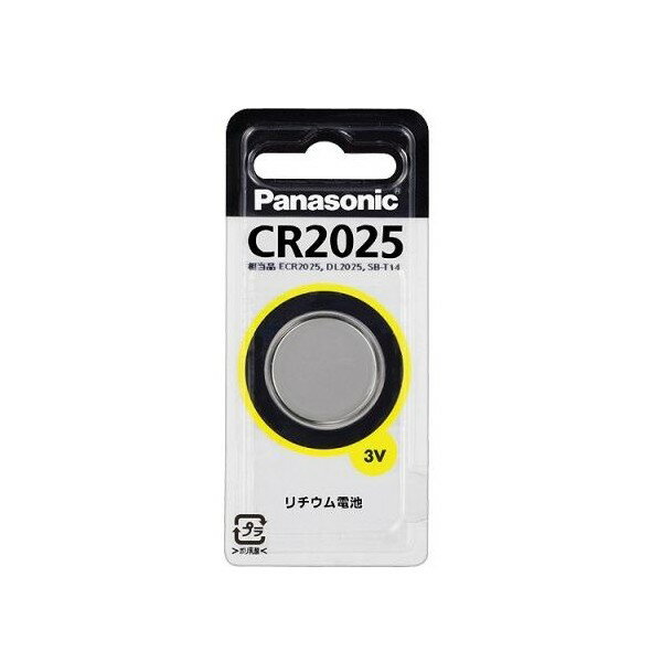 コイン形リチウム電池 CR2025 24234 パナソニック