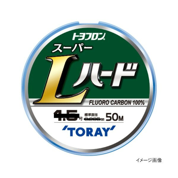 TORAY トヨフロン スーパーLハード 50m 1.2号 ナチュラル 11277 東レ