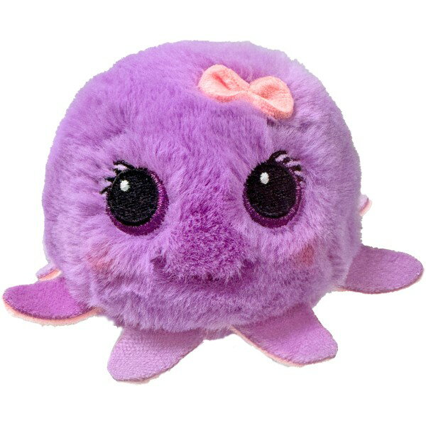 Beanie Bouncers レギー 雑貨 ぬいぐるみ 丸 小さい 子供 おもちゃ プレゼント 跳ねる ボール 動物 誕生日 6月9日 タコ パープル 83008 Ty