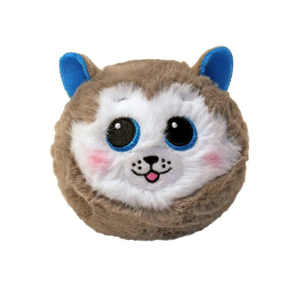 Beanie Bouncers スラッシュ 雑貨 ぬいぐるみ 丸 小さい 子供 おもちゃ プレゼント 跳ねる ボール 動物 誕生日 4月30日 ハスキー グレー 83063 Ty