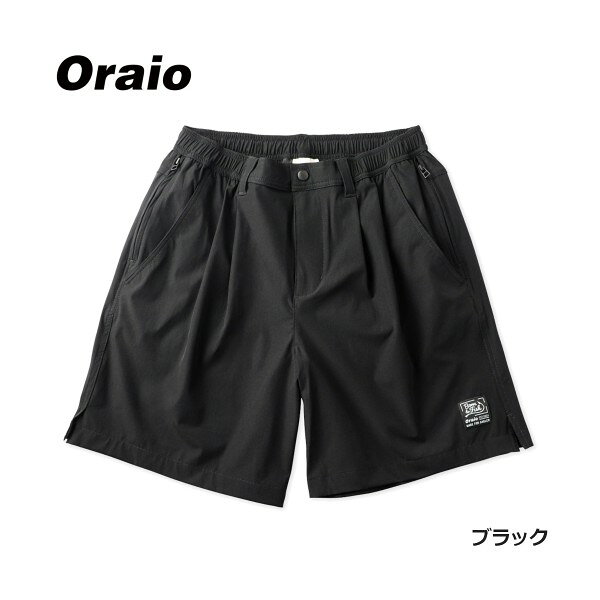 様々なシーンでの利用を想定した汎用性の高いバーサタイルモデル。様々なシーンでの利用を想定した汎用性の高いバーサタイルモデル。シャリ感のあるナイロン素材をベースにストレッチ性のある生地で動きやすい。また生地には撥水加工を施しています。防水コーティングはしていないため、吸水性や速乾性などのドライ素材の良いところをそのままに撥水効果を発揮します。また、XSサイズは女性モデルとして、「丈や、裾のカッティング」を変えており、従来のメンズに合わせたパンツデザインをそのままサイズダウンした形ではなく、女性に適した形にデザインを変更しています。【撥水加工】環境に配慮し、欧州基準のフッ素フリー(C0)撥水加工へアップデート。カラー： ブラックサイズ： M素材1： ナイロン 88%素材2： ポリウレタン 12%加工： C0撥水加工ブランド： Oraio/オライオJANコード：4996774117906メーカー：タカミヤブランド：Oraio(オライオ)商品名：バーサタイル ショートパンツ M ブラックカラー：ブラックサイズ：M商品説明※ 商品・パッケージは予告なく仕様変更する場合があります。※ 掲載画像はすべてイメージです。予告なく変更する場合があります。