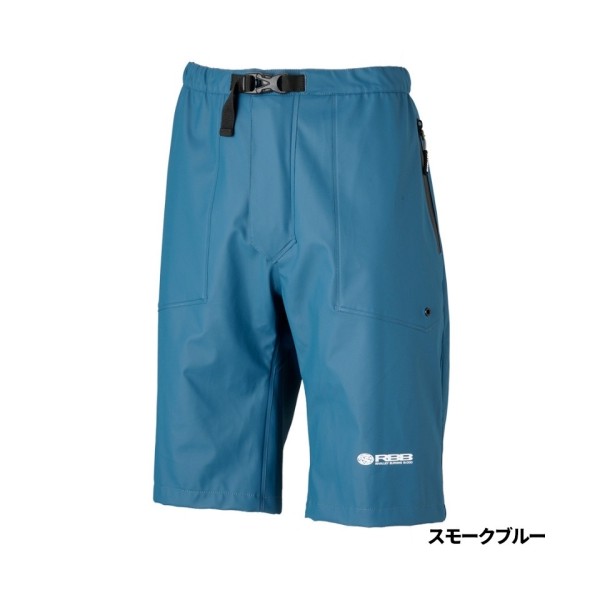 汚れに強い特殊PVCハーフパンツ汚れに強い特殊PVCハーフパンツPVCの強度とPU(ポリウレタン)素材の軽さ、しなやかさを合わせ持った特殊素材防水性、防汚性に特化したオフショアアングラー必須モデルポケットには水の浸入を軽減する止水ファスナーを採用片手でサイズ調整が可能なアジャスター付きウエストバックルヒップ部は溶着部の負担を考慮したゆったり設計【注意事項】・各ポケットは完全防水仕様ではございません。・溶着部分への負担を軽減するためにゆとりを持ったサイズを推奨します。・高温多湿な状態での保管は移染や生地劣化の原因となりますのでご注意ください。カラー： スモークブルーサイズ： L素材1： (表) PVC50% ポリウレタン50%素材2： (裏) ポリエステル100%JANコード：4515609167550メーカー：双進商品名：RBB オフショアハーフパンツ L スモークブルー 7709カラー：スモークブルーサイズ：L商品説明※ 商品・パッケージは予告なく仕様変更する場合があります。※ 掲載画像はすべてイメージです。予告なく変更する場合があります。
