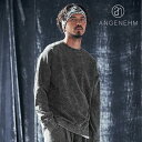 2024 秋冬 先行予約 10月中旬〜下旬入荷予定 ANGENEHM アンゲネーム Vintage texture oversized sweatshirt メ...