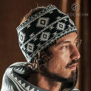 2025 秋冬 先行予約 9月中旬~下旬入荷予定 ANGENEHM アンゲネーム Native Pattern Knit Band メンズ ヘアバンド 送料無料 キャンセル不可