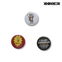 2025 夏 先行予約 5月〜6月入荷予定 ANIMALIA アニマリア Pinback Button - Small メンズ 缶バッジ キャンセル不可