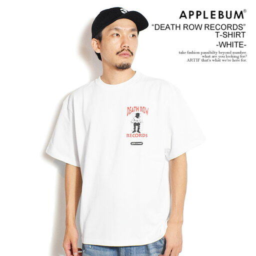 APPLEBUM アップルバム “DEATH ROW RECORDS” T-shirt 12oz -WHITE- メンズ Tシャツ 半袖 ヘビーオンス Death Row Records コラボ 送料無料 ストリート APPLEBUM アップルバム “DEATH ROW RECORDS” T-shirt 12oz -WHITE- メンズ Tシャツ 半袖 ヘビーオンス Death Row Records コラボ 送料無料 ストリート